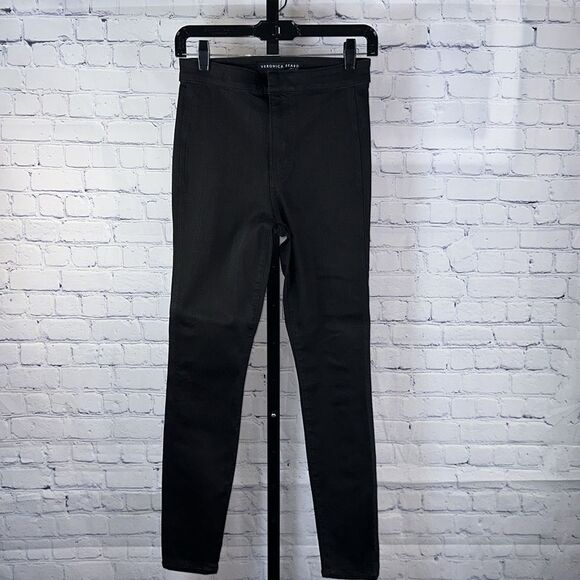 🖤 Veronica Beard Malia High Rise Leggings | Black | Size 26 - Picture 2 of 7